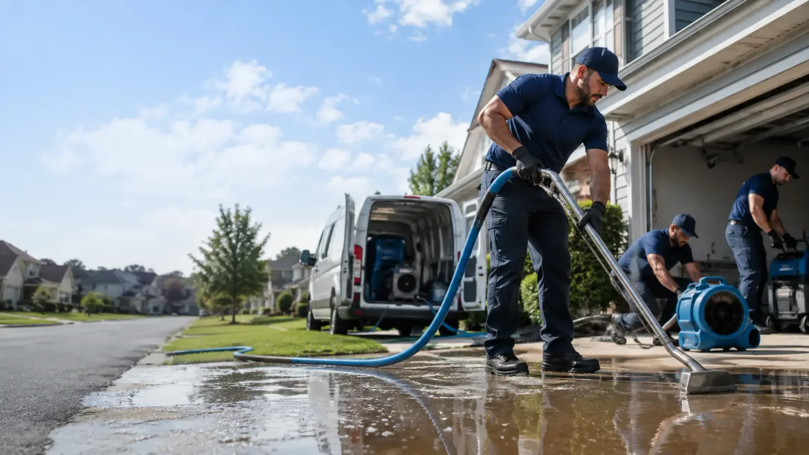 Flood Damage Restoration in Ryde, CA